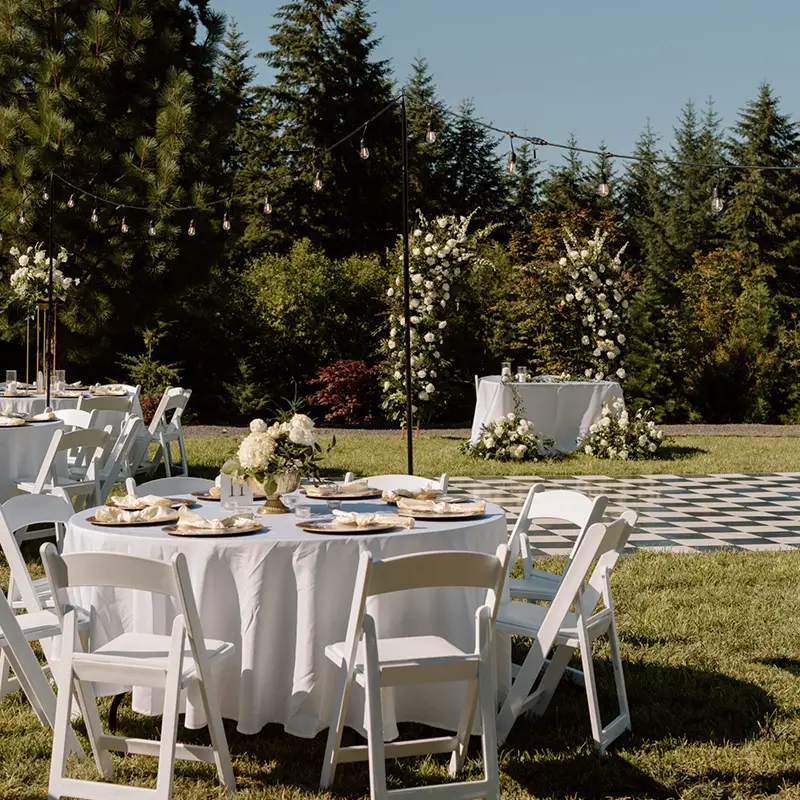 Wedding Receptions, Dining & Dancing at Alder Grove in Castle Rock, WA