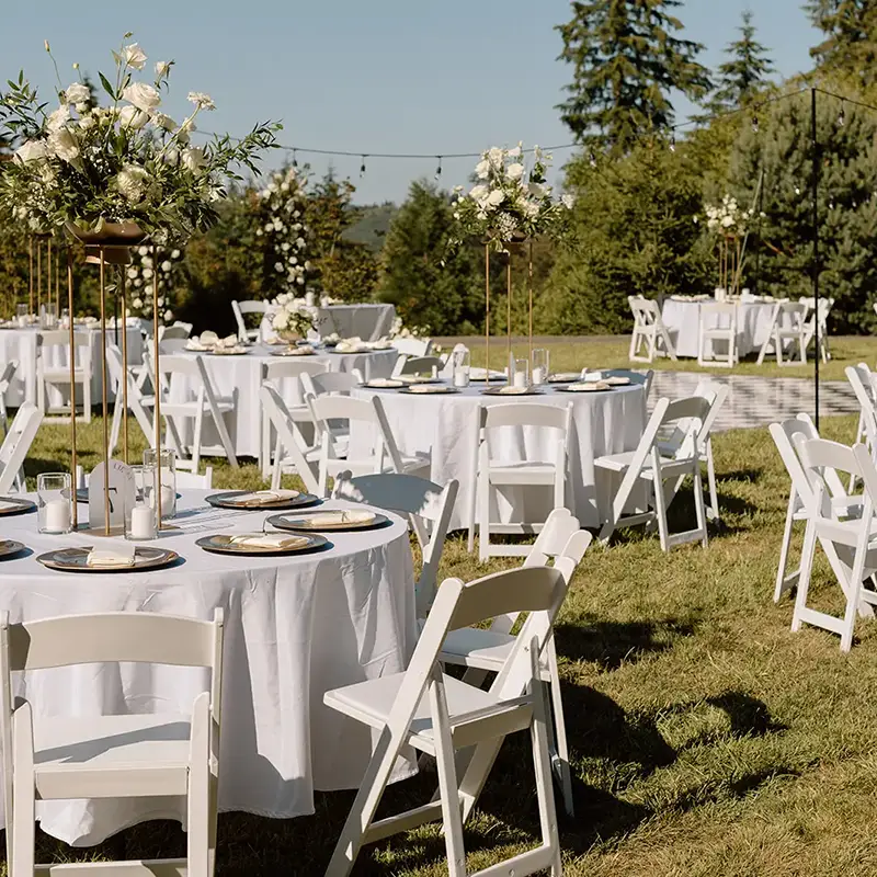 Wedding Receptions, Dining & Dancing at Alder Grove in Castle Rock, WA