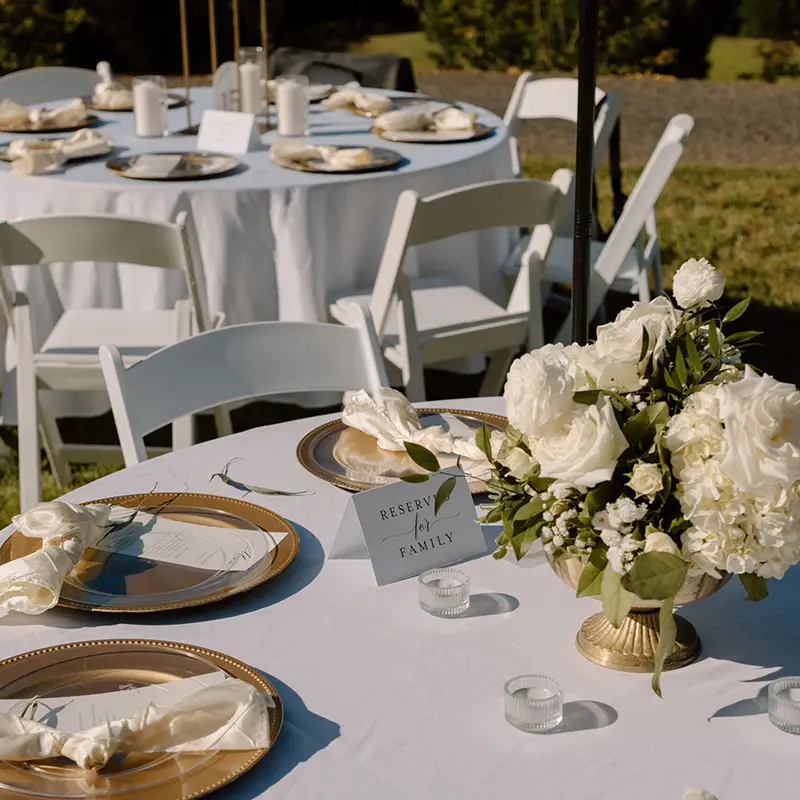 Wedding Receptions, Dining & Dancing at Alder Grove in Castle Rock, WA