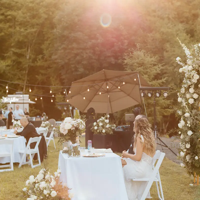 Wedding Receptions, Dining & Dancing at Alder Grove in Castle Rock, WA