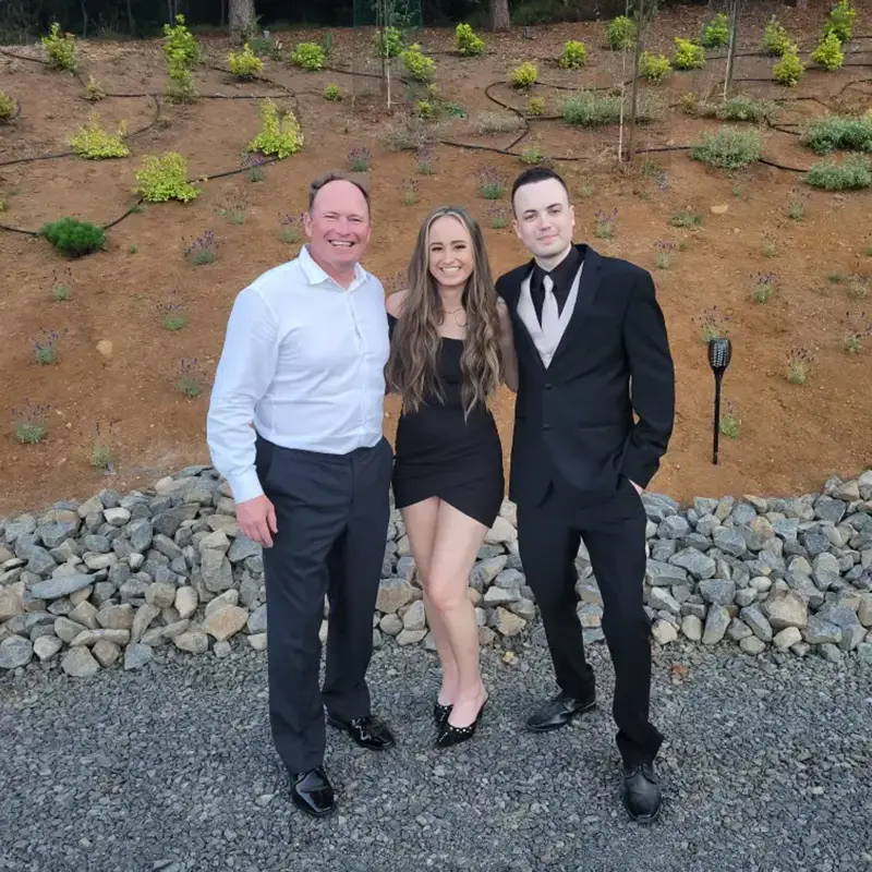 Hosts, Staff & the Crosby Family at Alder Grove